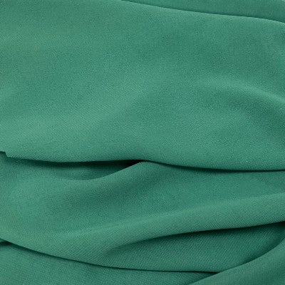 green polyester chiffon