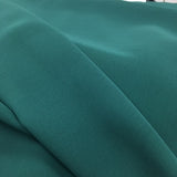 dk green polyester chiffon