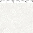 white tone on tone medallion print 