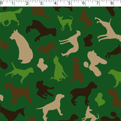 FURRY FRIENDS - DOG SILHOUETTE