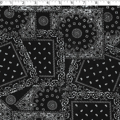 BANDANA PRINTS - SQUARE ALLOVER