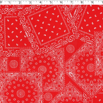 BANDANA PRINTS - SQUARE ALLOVER