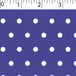purple ground cotton fabric with white big dot prints