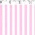 pink ground cotton fabric with white big stripe prints