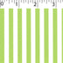 green ground cotton fabric with white big stripe prints