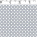 silver ground cotton fabric with white little dot prints