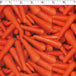 cotton fabric with carrots prints