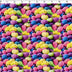 bright colour candy egg print