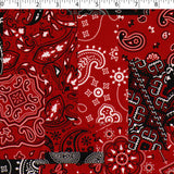 BANDANA PATCHWORK - PAISLEY MEDALLION