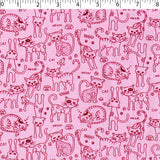 FURRY FRIENDS II - CAT OUTLINES