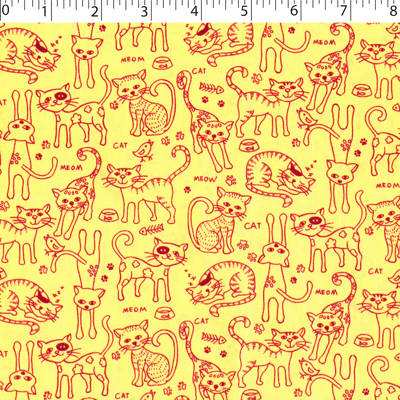 FURRY FRIENDS II - CAT OUTLINES