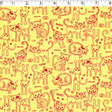 FURRY FRIENDS II - CAT OUTLINES