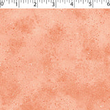 coral shadow play cotton fabric