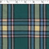 Alberta plaid in medium weight polyester Viscose Yarn Dye Twill weave. 