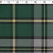 Cape Breton plaid in medium weight polyester Viscose Yarn Dye Twill weave.