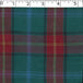 Manitoba tartan in medium weight polyester Viscose Yarn Dye Twill weave.