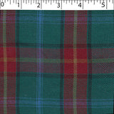Manitoba tartan in medium weight polyester Viscose Yarn Dye Twill weave.
