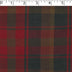 maple leaf plaid in medium weight polyester Viscose Yarn Dye Twill weave. Colours: red, brown, black