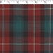 Prince Edward Island plaid in medium weight polyester Viscose Yarn Dye Twill weave.