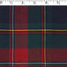 Quebec plaid in medium weight polyester Viscose Yarn Dye Twill weave.