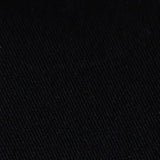 black cotton twill