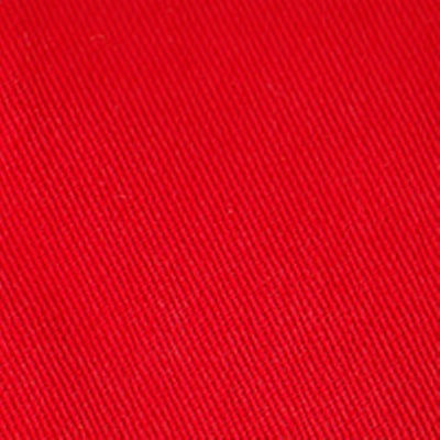 red cotton twill
