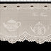 DRAPERY CAFE LACE 12" - TEATIME
