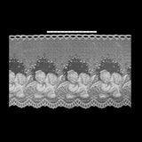DRAPERY CAFE LACE 24" - LOVING ANGELS