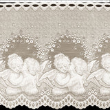 DRAPERY CAFE LACE 24" - LOVING ANGELS