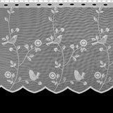 DRAPERY CAFE LACE 24" - OISEAU