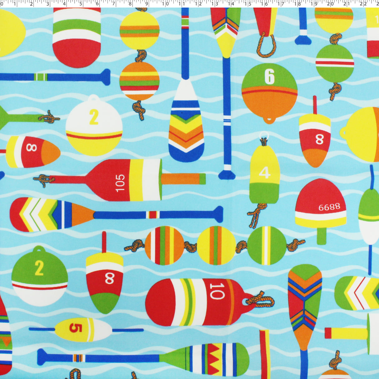 OUTDOOR PRINTS - BEACH BUOYS