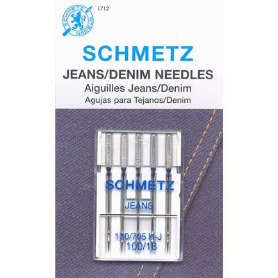 SCHMETZ NEEDLE - JEAN 100/16 (1712)