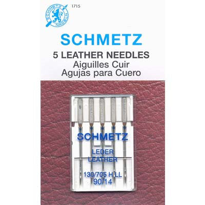SCHMETZ NEEDLE - LEATHER 90/14 (1715)