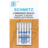 SCHMETZ NEEDLE - EMBROIDERY 90/14 (1720)