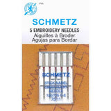 SCHMETZ NEEDLE - EMBROIDERY 75/11 (1745)