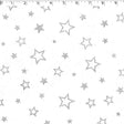 white glitter twinkle stars