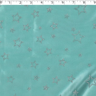 robins egg blue glitter twinkle stars