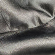 black metallic polyester nylon 