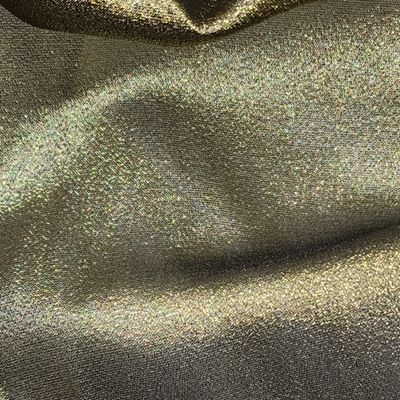 black / gold metallic polyester nylon 