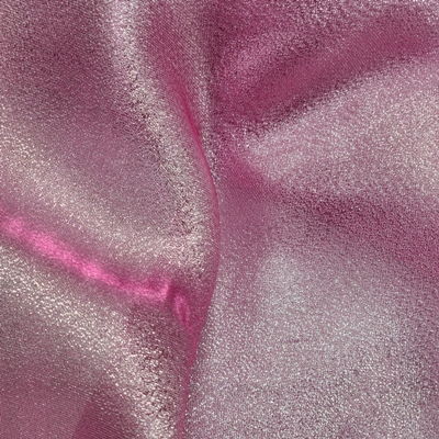 pink metallic polyester nylon 
