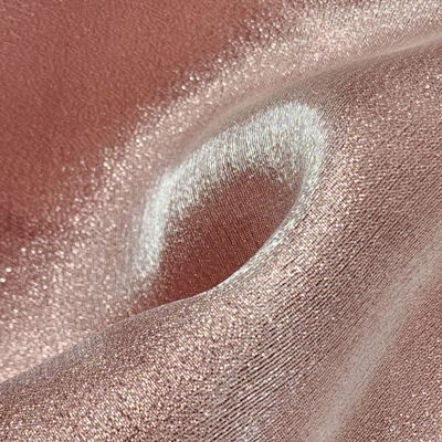 rose metallic polyester nylon 