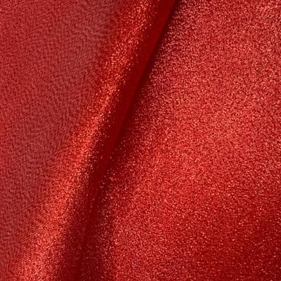 red metallic polyester nylon 