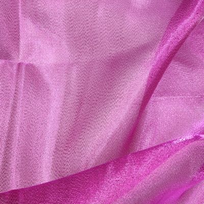 magenta metallic polyester nylon 