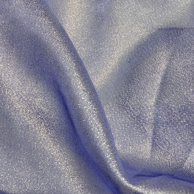royal / silver metallic polyester nylon 