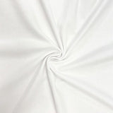 white light weight cotton spandex knit