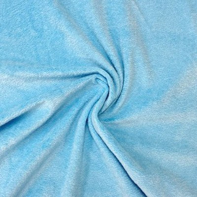 turquoise  wide width terry back chenille