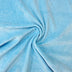 turquoise  wide width terry back chenille
