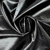 black polyester taffeta