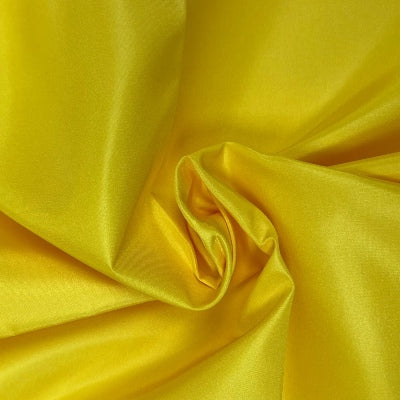 yellow polyester taffeta