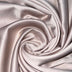 rose dust crepe satin